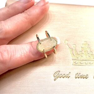 Kendra Scott druzy stone ring